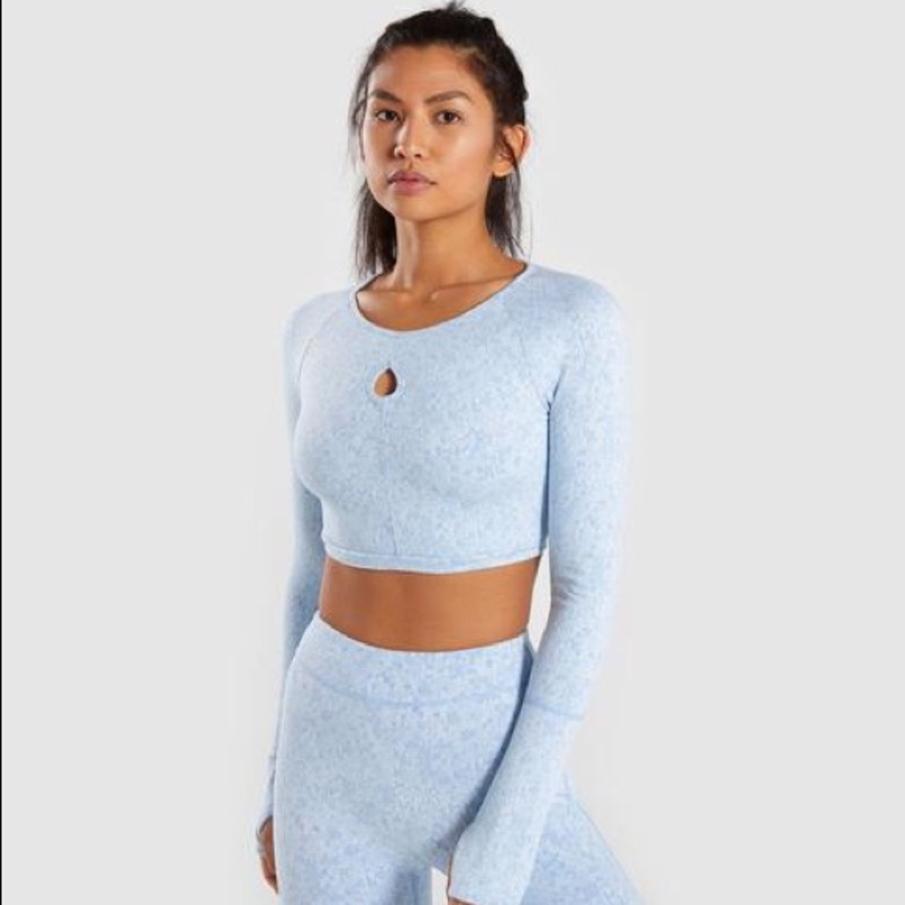 Light blue gymshark leggings